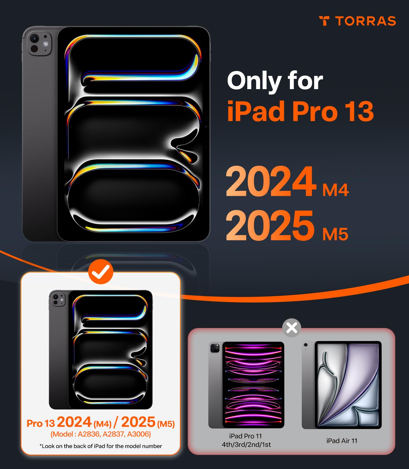 Torras トラス　iPad Pro 13(M4 M5) ケーススタンド Amazon.co.jp: TORRAS Ostand iPad Pro 13インチケース 2024 (M4)用 超
